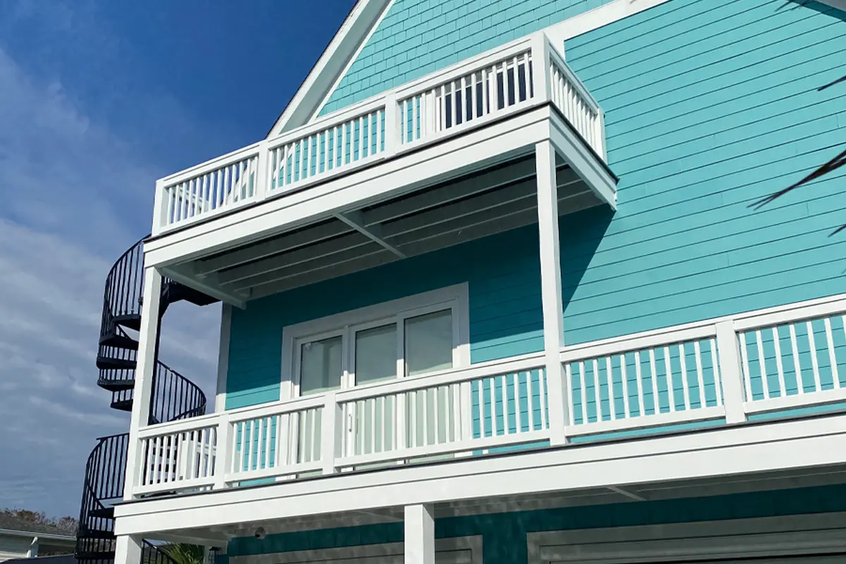 2 story deck addition by Modern Builders